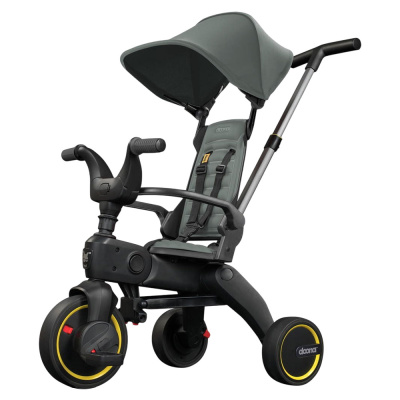 Детский трехколесный велосипед Doona Liki Trike S1 Slate Green 01